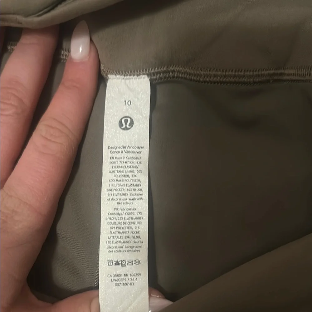 lululemon athletica Olive Green Leggings - Picture 2 of 7
